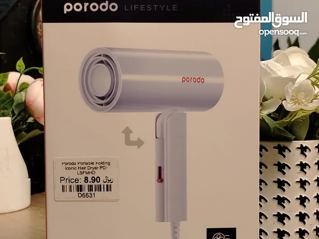 Porodo Lifestyle Portable Folding Ionic Hair Dryer Fast And Frizz-Free Styling