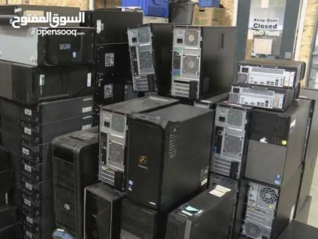 Computer and metal scrap