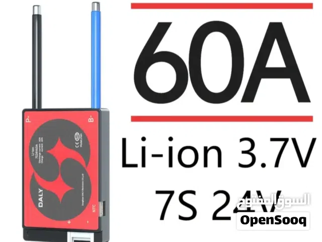BMS 7S Protection Battery PCB  Lithium Battery Pack 7S with Passive Balancer 60A