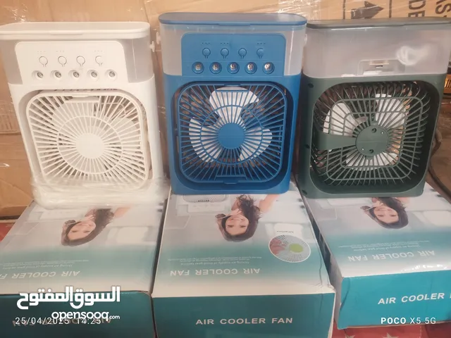 مبرد هواء يعمل على الطاقه الكهربائيه و يو اس بي وبور بنك سعه5v10w