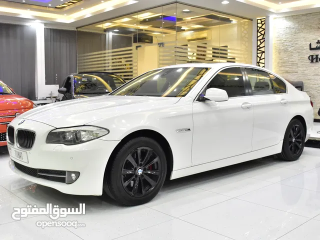 BMW 520i ( 2012 Model ) in White Color GCC Specs