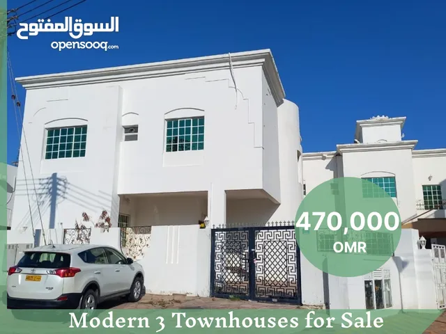 Modern 3 Townhouses for Sale in Al Qurum REF 404MA