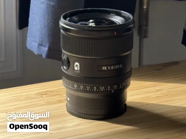 Sony lens 20mm f1.8 G