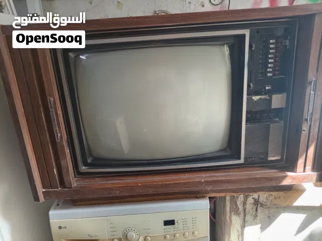 تلفزيون قديم صندوق خشب سحاب