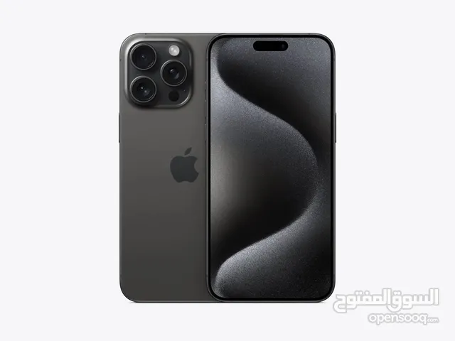 iPhone 15 pro max 256 GB from USA  (Black titanium / natural titanium)
