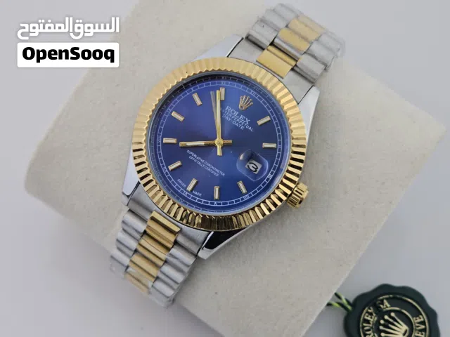 ساعة رولكس ستاتي 31mm بحجم متوسط ولمسة راقية