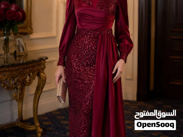 للحفلات Red dress