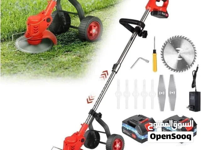 حصاده عشب عشابه شحن بطاريات فخمه