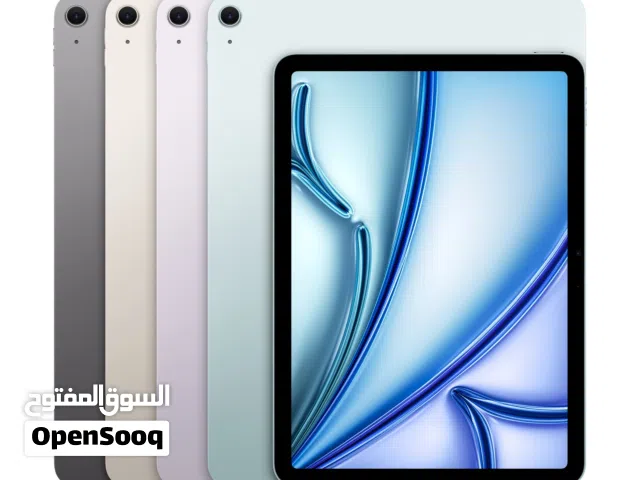 iPad Air 13” 256GB WiFi غير مفعل + كفالة Apple