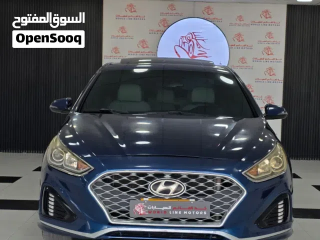 HYUNDAI SONATA 2018 فخر صناعة شركة هيونداي موتورز عائلية اقتصادية اعتمادية للاستخدام اليومي أهلا بكم