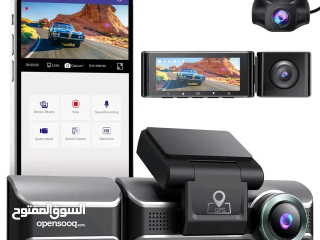كاميرة سيارة داش كام  Azdome  الغني عن تعريف مع خاصية التتبع GPS