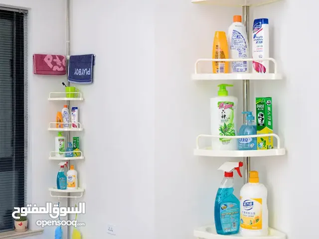 زاوية حمام بتصميم عصري – 4 رفوف متعددة الاستخدام بسعر مغري فقط 5000 ريال