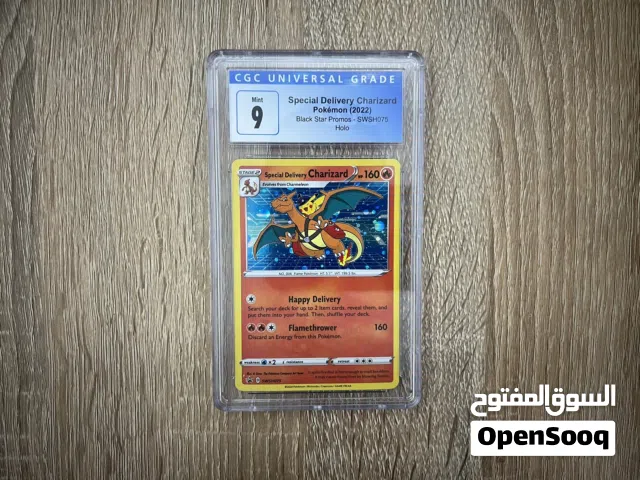 بطاقة Pokémon Charizard Special Delivery  CGC 9 Mint