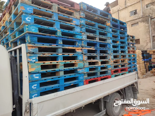 طبالي خشب وبلاستيك جديد ومستعمل