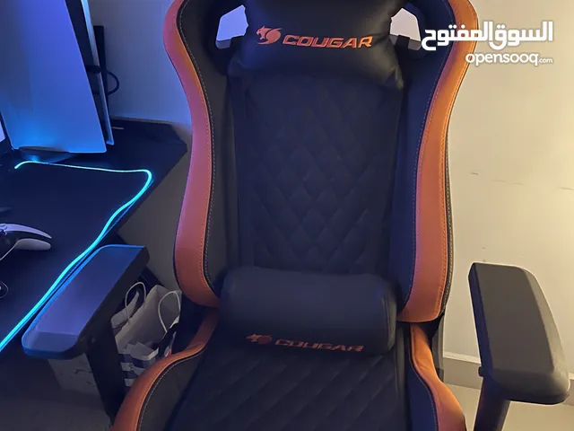 Cougar Armor S Gaming Chair (Black and Orange)