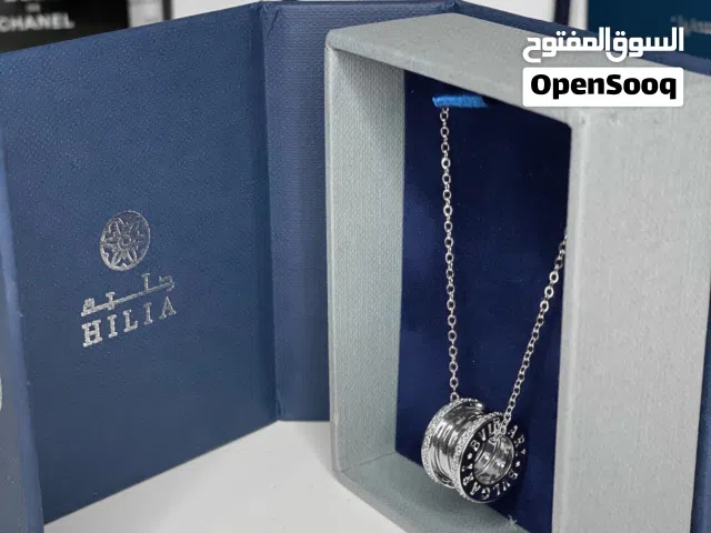 قلادة ، سلسال بولغاري بالفضة الخالصة BVLGARI sterling silver necklace
