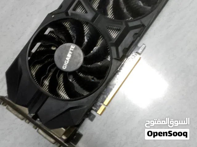 كرت شاشة GTX 960 4GB حالة ممتازة كفالة لمدة اسبوع للعطل الغير متعمد مستعمل