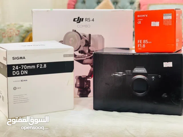 كاميرا سوني الفا مارك فور فخامة مع التوابع