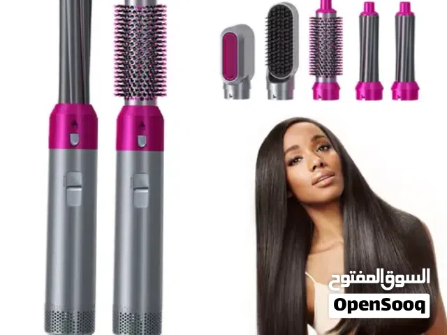 سشوار 5 في 1 لتصفيف الشعر مجفف شعر و فرشاه و فير سشوار 5 قطع روؤس مصفف شعر سشوار و فرشاة