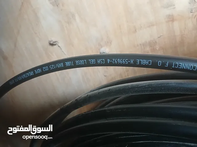 كابل فايبر 8 كور single mode 190 متر