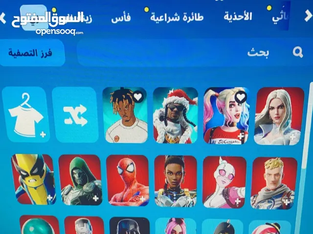 حساب فورت نايت حلو ورخيص