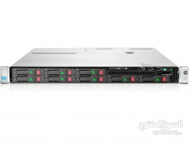 سيرفر - HP ProLiant DL360 G9 Server 1U  2x6Core CPU  64GB RAM  4x1.2TB