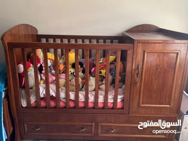 سرير طفل خشب صاج
