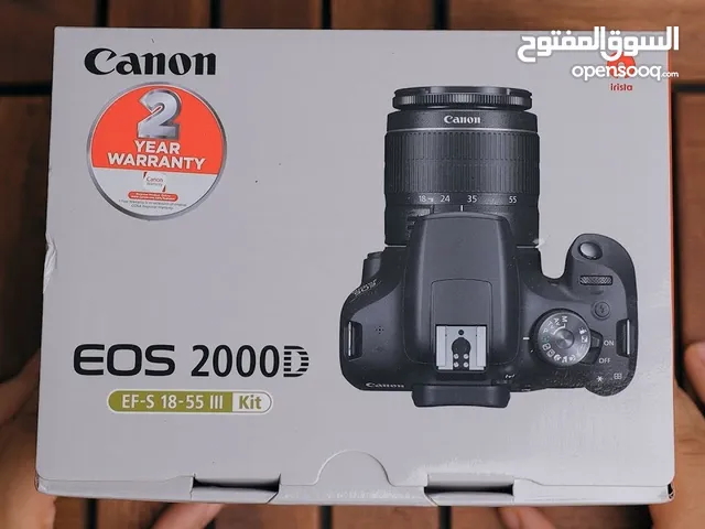 كاميرا كانون 2000D  للبيع