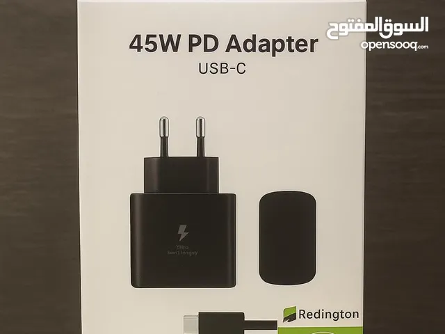 شاحن الاصلي مكفول من شركه 45W مع وصله تايب سي تايب سي  بسعر حرق متوفر توصيل