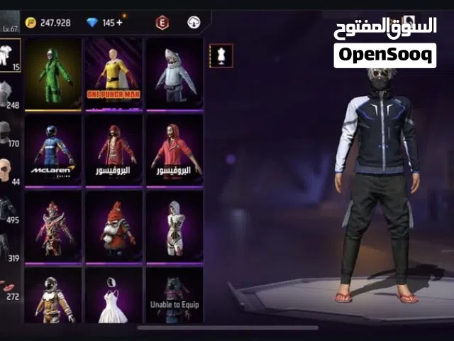 Free fire game account available