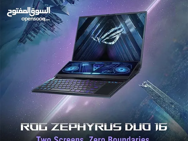 ASUS rog zephyrs g16 rtx 4090 ssd 2tb ryzen 9 لابتوب ايسوس روج زيفر اربعين تسعين خارق