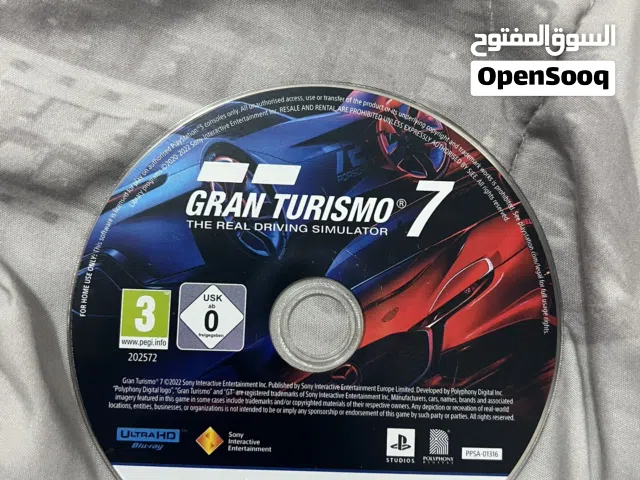 سيدي جران ترونيزمو 7 بلاستيشن 5 ومدعوم من البلاستيشن 5 برو مستعمل بحاله الجديد وكاله
