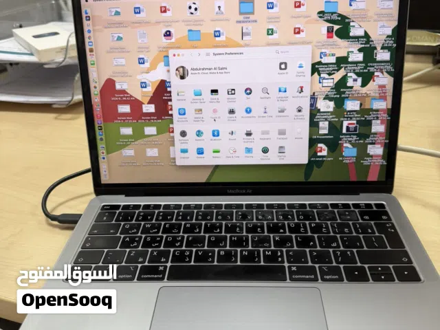 ماك بوك أير 2018 مستخدم أول