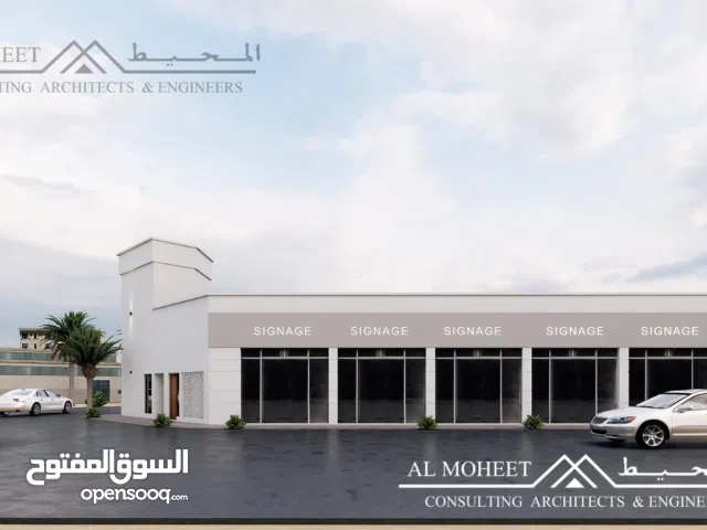 عشر محلات للايجار في المعبيلة الرابعة - بلوك 5