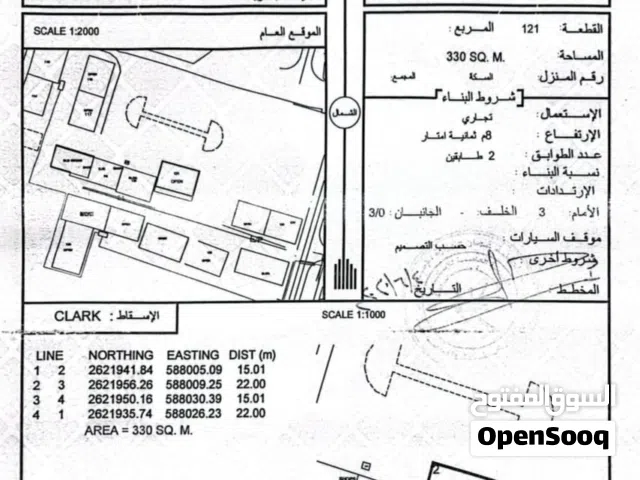Commercial Land for Sale in Al Batinah Barka