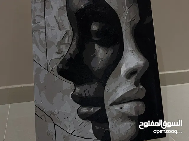 لوحة بتلوين يدوي جميلة جدا و رائعة