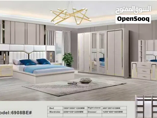 غرف نوم صيني اوريجينال مميزه 7قطع شامل التركيب والدوشق الطبي مجاني ولفتره محدوده جدا