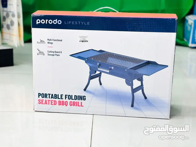 Porodo Portable folding Seated BBQ Grill