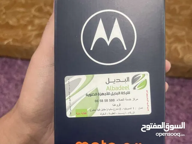 Motorola e22 جهاز جديد غير مستخدم لون ازرق بلو