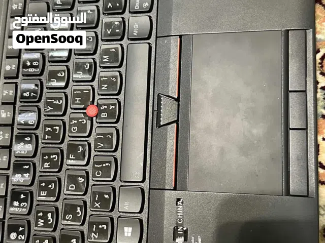 Thankpad core i 7 ram 16 widows 11  ذاكره  512 حجم الشاشه 15.6