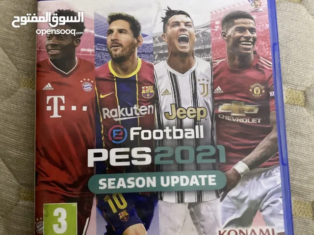 قرص PES 2021 مستعمل نضيف جداً