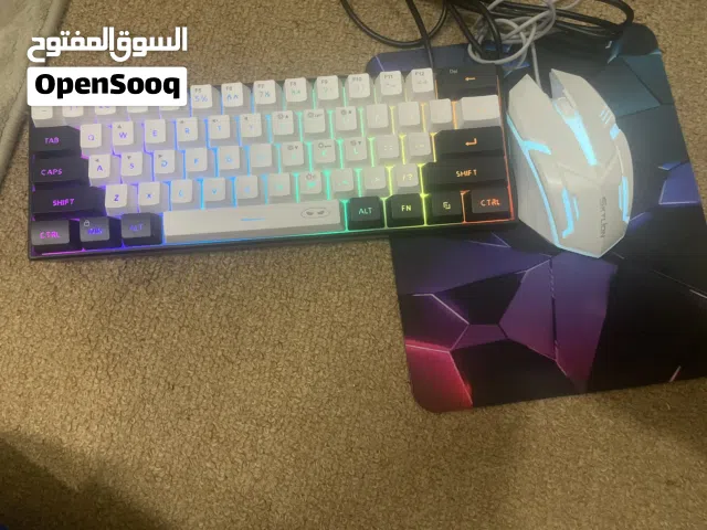 تجميعة الGaminag ماوس+ ماوس باد+ كيبورد بسعر خيالي