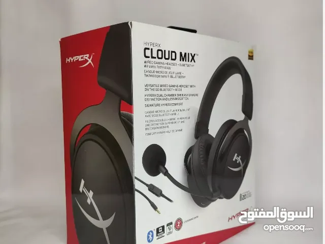 HyperX Cloud MIX - Wired Gaming Headset + Bluetooth with Detachable Microphone