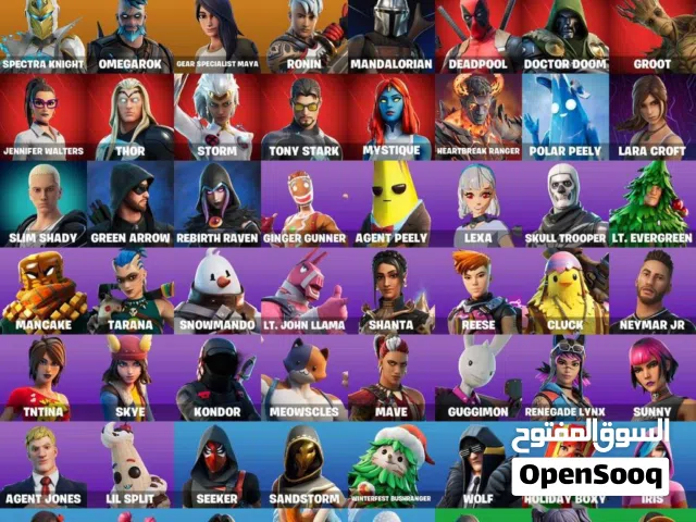 حساب سوني فورت نايت