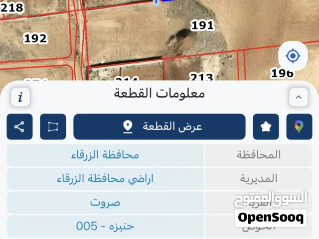 Farm Land for Sale in Zarqa Sarout