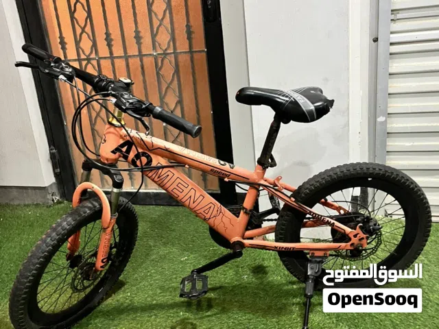 دراجة اطفال مقاس 20 اللون برتقالي