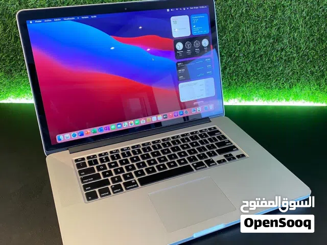 MACBOOK PRO CORE I7+RAM 16+HARD 1TB ssd   اعلى مواصفات
