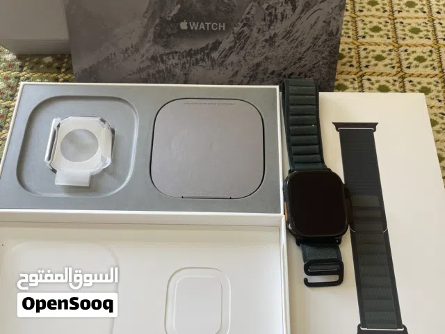 ساعة ابل الترا 2 لون اسود