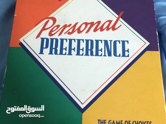 Personal preference board game