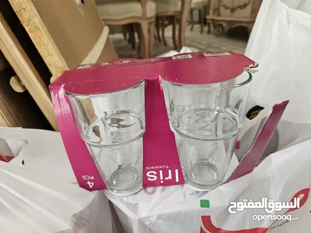 عدد 150 اكواب زجاج للعصير